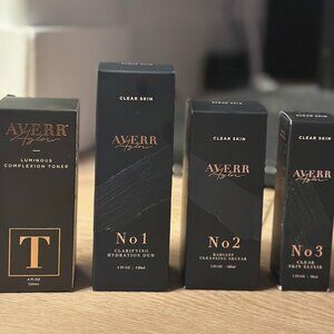 Averr Aglow T, 1, 2, and 3